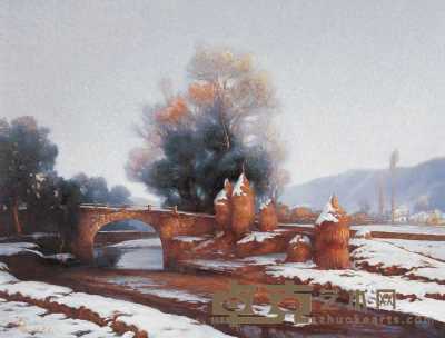 吴东泉 1997年作 冬 92x71cm